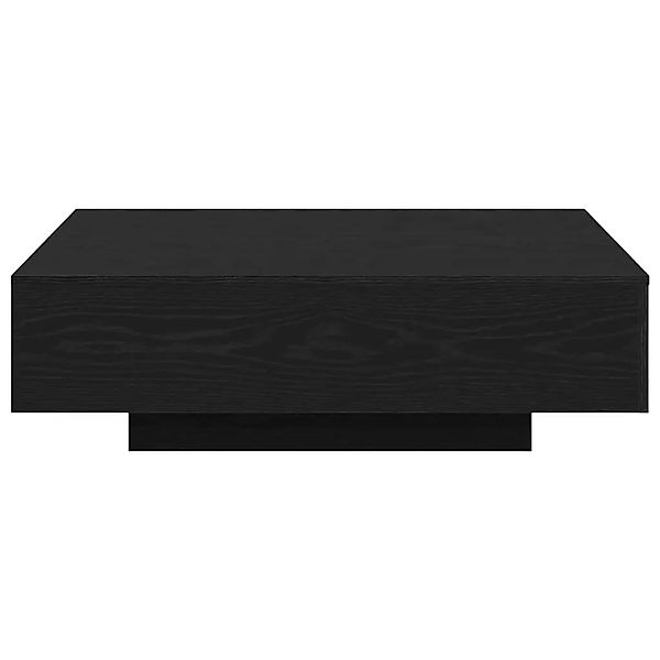 vidaXL Couchtisch Schwarz Eichen-Optik 100 x 100 x 31 cm 863005 günstig online kaufen