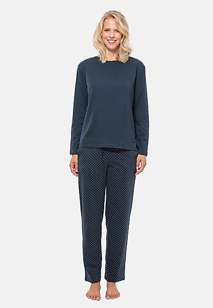 Schiesser Pyjama Organic Cotton (Set, 2 günstig online kaufen