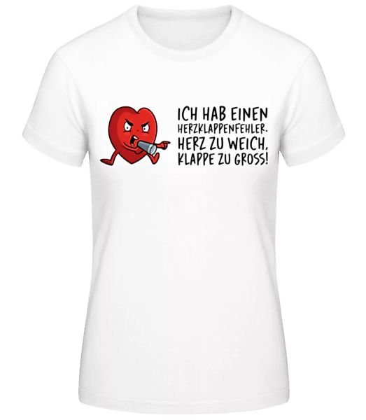 Herzklappenfehler · Frauen Basic T-Shirt günstig online kaufen
