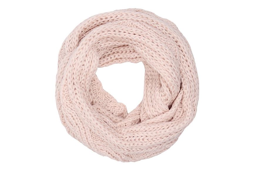 MIRROSI Loop Damen Strick Loopschal mit Zopfmuster, (zweimal um den Hals wi günstig online kaufen