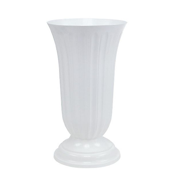 Viana Blumentopf Einstellvase Lilia Weiß Ø23cm günstig online kaufen