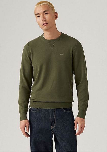 Levi's® Rundhalspullover LIGHTWEIGHT HM SWEATER Feingerippte Abschlüsse günstig online kaufen