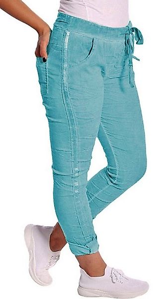 Charis Moda Jogg Pants Jogpants im stylischen Used Look mit Streifen an der günstig online kaufen