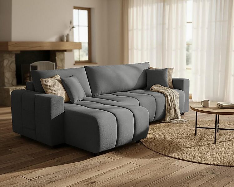 OTTO home Ecksofa YLVAA L-Form, 241 cm - Schlafsofa, Schlaffunktion (132/20 günstig online kaufen