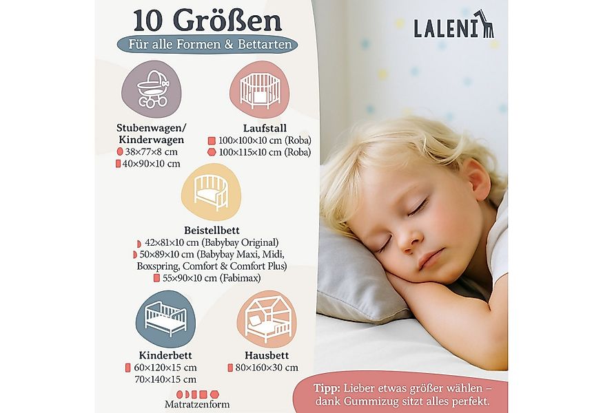 Laleni Spannbettlaken Atmungsaktives weiches und wärmendes Spannbettlaken, günstig online kaufen