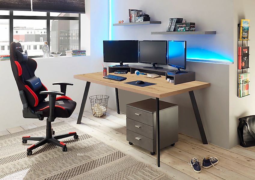 Mäusbacher Büromöbel-Set "Big System Office" 5 Stk. tlg. günstig online kaufen