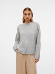 Vero Moda Strickpullover VMBOOM LS O-NECK günstig online kaufen
