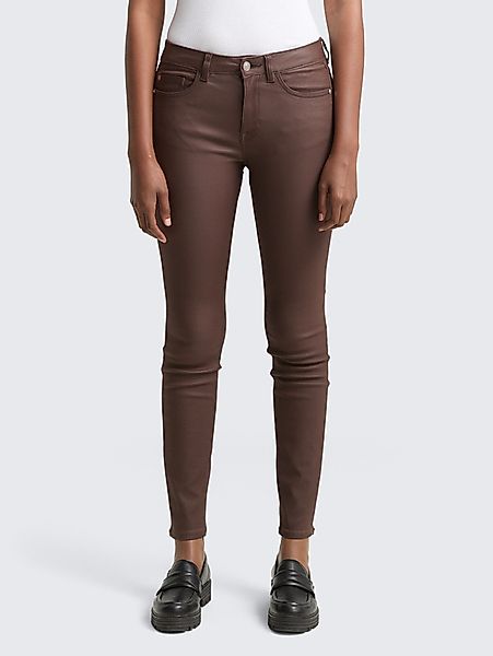 TOM TAILOR Denim Skinny-fit-Jeans Jeanshosen Coated günstig online kaufen
