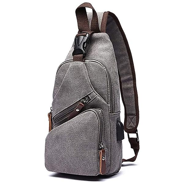 OKWISH Schultertasche Brusttasche Sling Schulter Rucksack günstig online kaufen