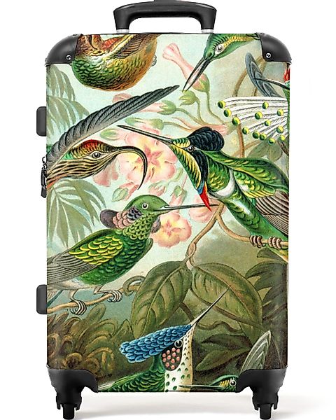 NoBoringSuitcases.com© Hartschalen-Trolley Kunst - Vogel - günstig online kaufen