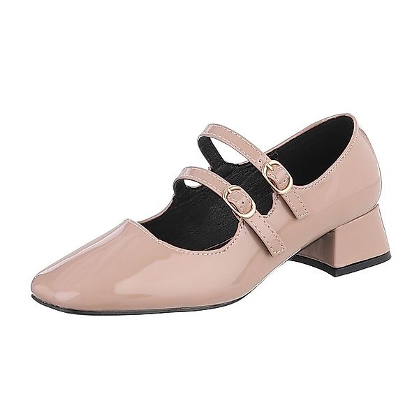 Ital-Design Damen Elegant Schnürpumps (87118251) Blockabsatz günstig online kaufen