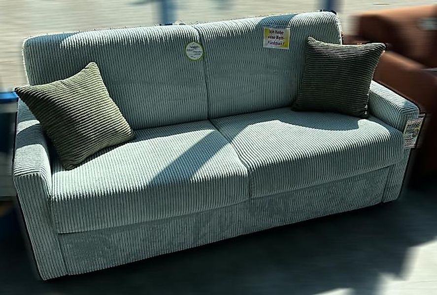 Gaimersheim Abverkauf Sofa mit Schlaffunktion Blau günstig online kaufen