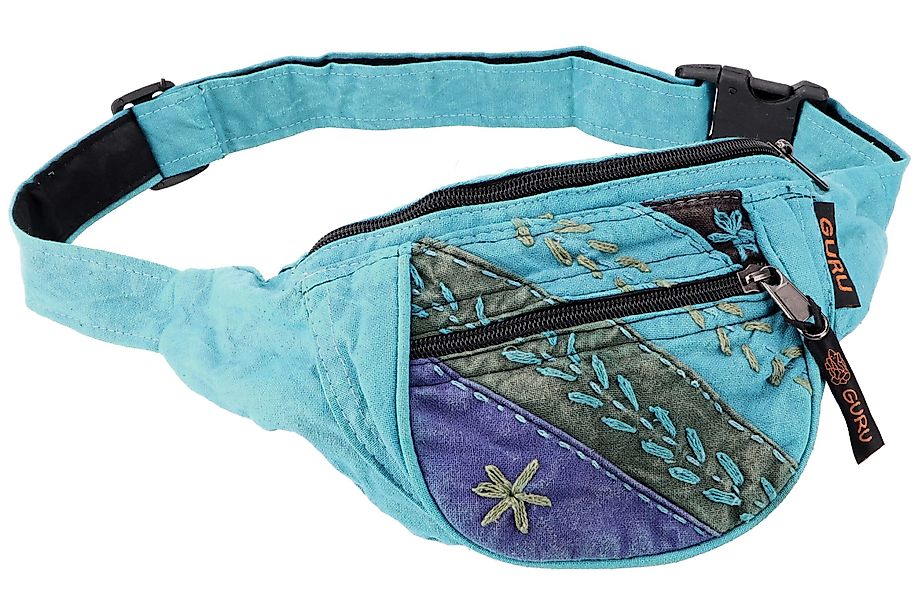Guru-Shop Gürteltasche Bestickte Ethno Sidebag, Nepal günstig online kaufen