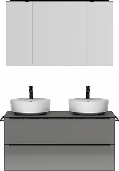 nobilia® Badmöbel-Set »Alvene« vormontiert, mit Soft-Close, 2 Stk. tlg. günstig online kaufen