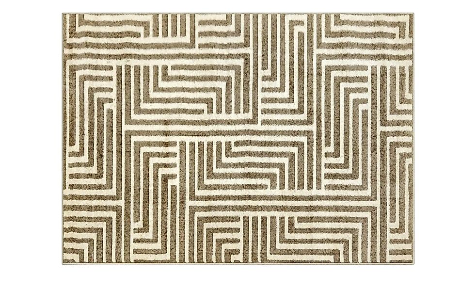 Webteppich  Dom ¦ mehrfarbig ¦ Synthetische Fasern,Jute ¦ Maße (cm): B: 133 günstig online kaufen