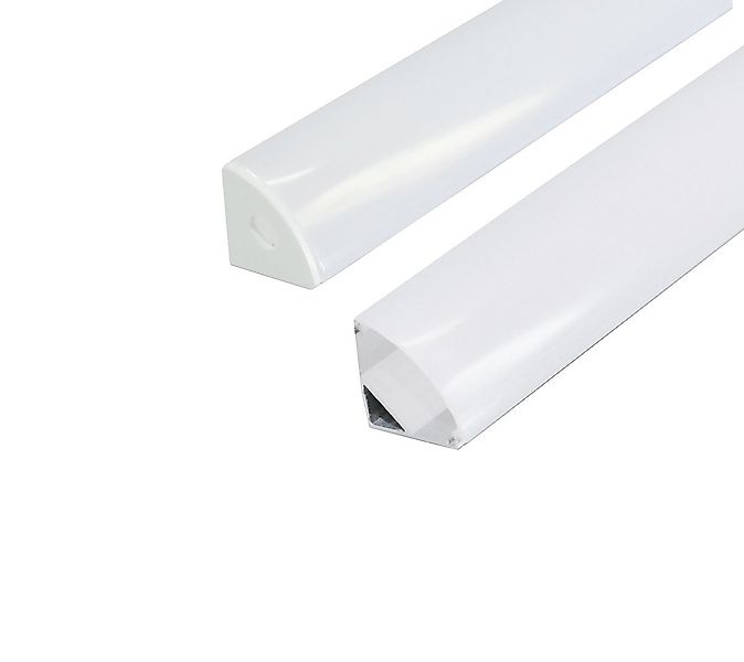 ENERGMiX LED-Stripe-Profil 2 Meter Alu Profile Alu Schiene Profil mit Milch günstig online kaufen