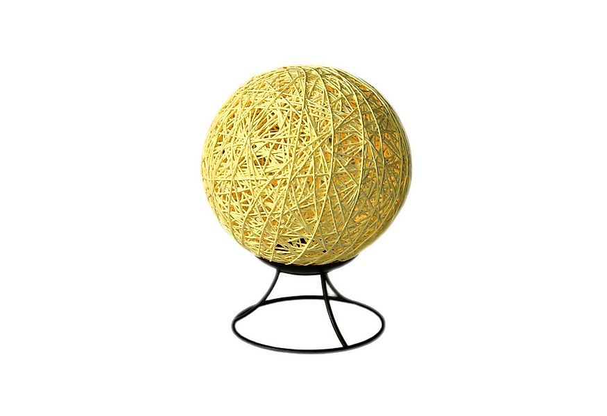 RADOLEO Tischleuchte Nachttischlampe NEST Bastkugel Tischleuchte dimmbar 20 günstig online kaufen