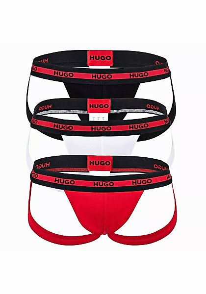 HUGO String "Jockstrap JOCKSTRAP TRIPLET PLANET 3er Pack" günstig online kaufen