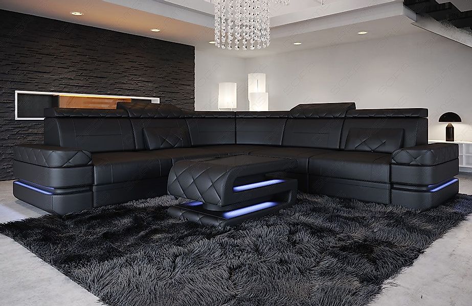 Sofa Dreams Ecksofa Ledersofa Positano L günstig online kaufen