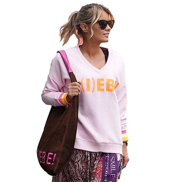 Miss Goodlife Sweatshirt Miss Goodlife Sweatshirt MG9223, Liebe, rose günstig online kaufen