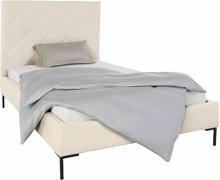 Home affaire Polsterbett "Charlott" Modernes Polsterbett mit oder ohne Latt günstig online kaufen