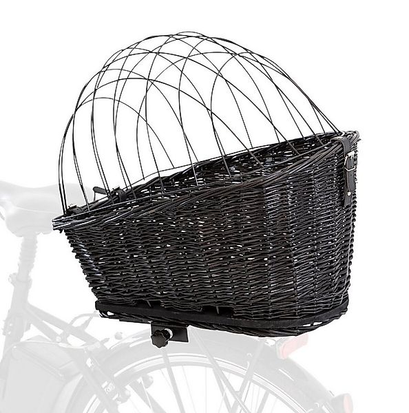 TRIXIE Tierfahrradkorb Fahrradkorb für Gepäckträger - schwarz - 35 × 49 × 5 günstig online kaufen