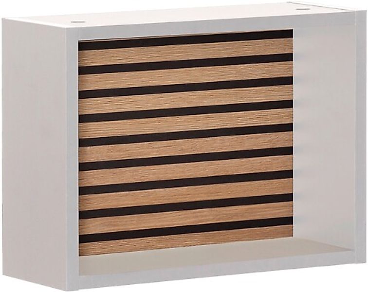 Schildmeyer Wandregal »Ekko, Breite 40 cm«, Rückwand mit Akustikprint, Wand günstig online kaufen