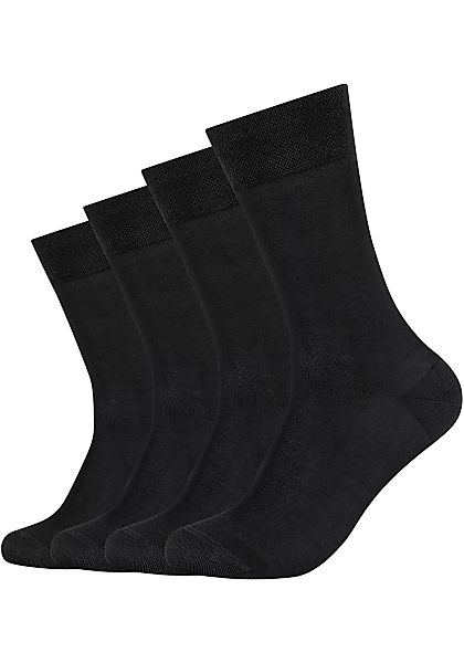 Camano Socken, (Packung, 4 Paar), Mit verstärkter Ferse und Fußspitze günstig online kaufen