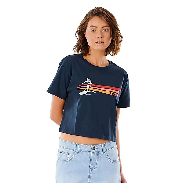 Rip Curl Golden State Crop Kurzärmeliges T-shirt S Navy günstig online kaufen