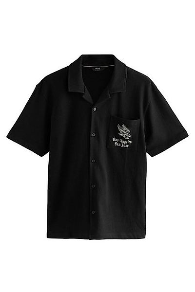 Next Kurzarmhemd Jersey-Hemd mit Grafikprint (1-tlg) günstig online kaufen