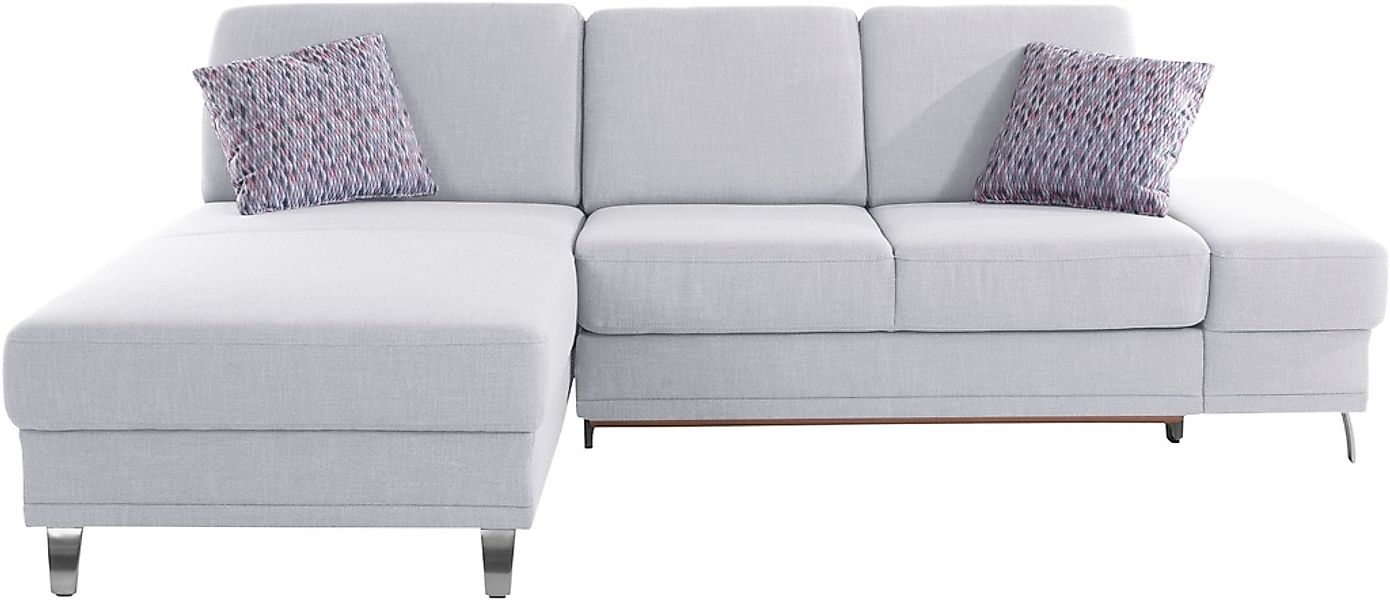 sit&more Ecksofa »Clio L-Form« wahlweise mit Bettfunktion oder Vorziehsitz günstig online kaufen