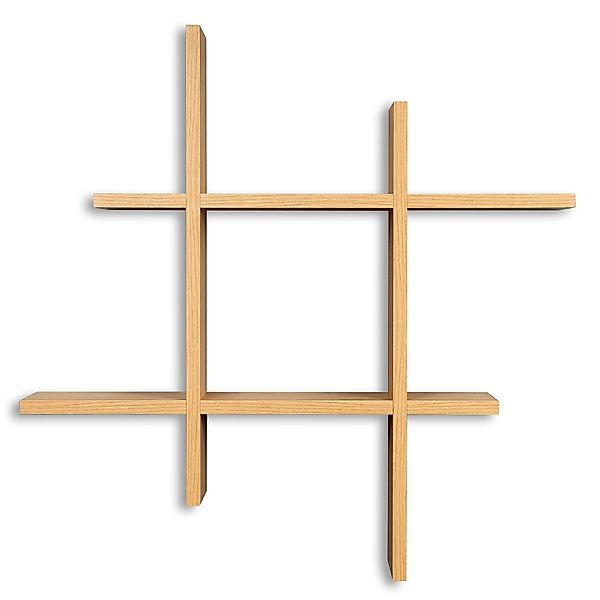 Levandeo® Wandregal, levandeo Hashtag Regal 75x75cm günstig online kaufen