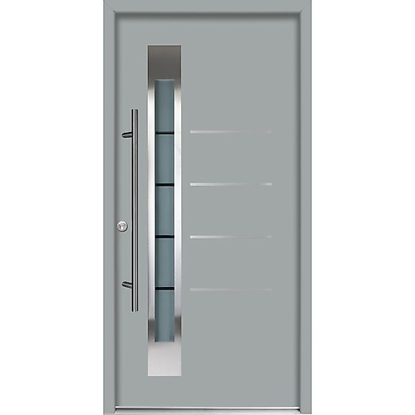 Splendoor Thermospace Haustür Berlin Prime 110x210 cm Grau L günstig online kaufen