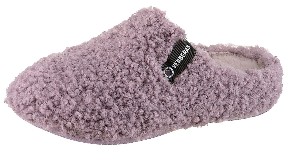 VERBENAS Pantoffel, Hausschuh, Homeslipper, Clog in kuscheliger Optik günstig online kaufen