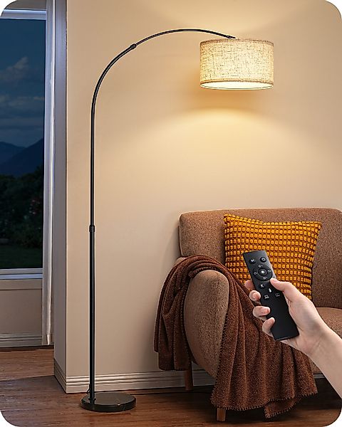 EDISHINE LED Stehlampe Dimmbar, Höhenverstellbar Stehlampe günstig online kaufen