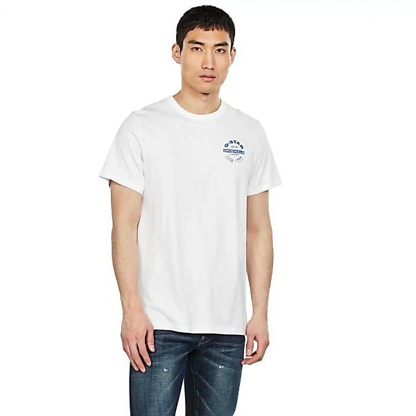 G-star Originals Logo Kurzarm T-shirt M White günstig online kaufen