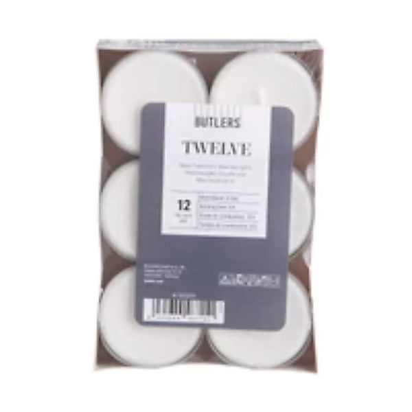 TWELVE Maxi-Teelichte 12 Stück günstig online kaufen