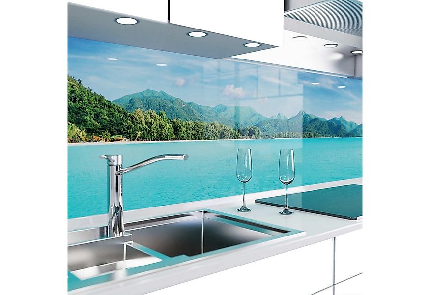 danario Küchenrückwand Folie selbstklebend - Matt - Spritzschutz Küche - ve günstig online kaufen