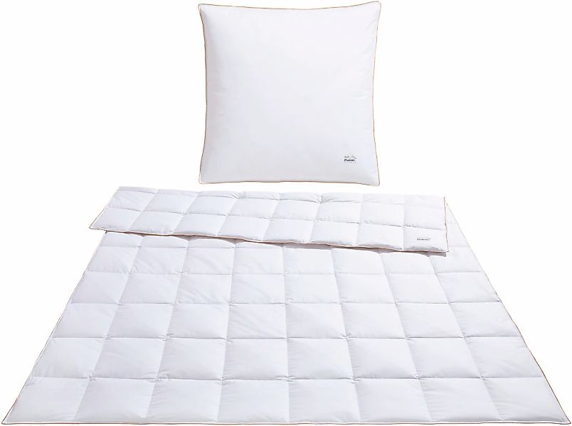 Balette Daunenbettdecke + Kopfkissen "140 Jahre Balette, in 5 Wärmeklassen, günstig online kaufen