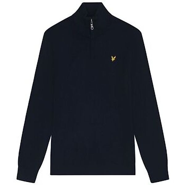 Lyle & Scott  Pullover KN2112VC CTTN MERINO QRTR ZIP JUMP-Z271 DARK NAVY günstig online kaufen