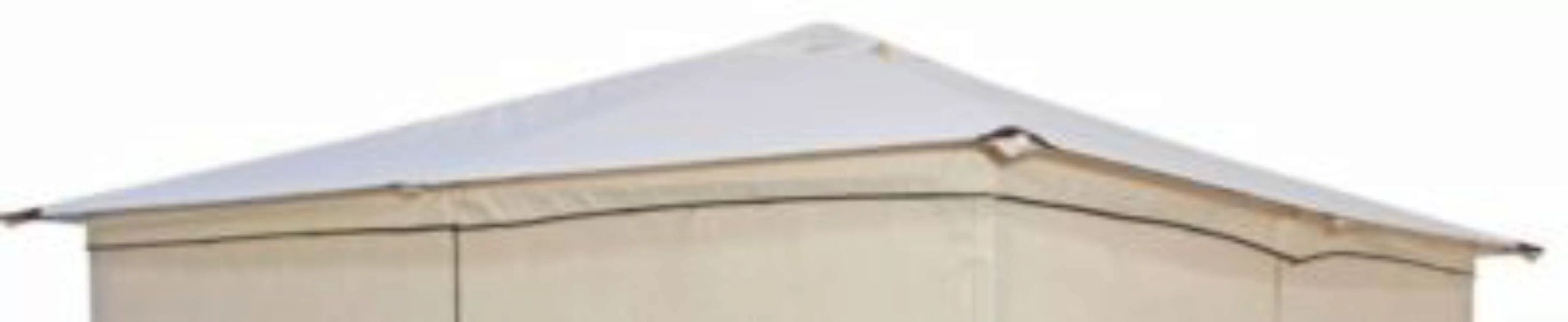 DEGAMO® Ersatzdach Pavillon VENEZIA, Polyester PVC-beschichtet écru beige günstig online kaufen