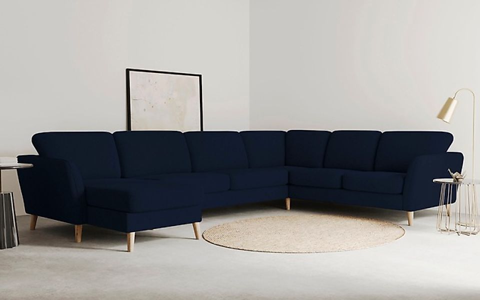 Home affaire "MARSEILLE XXL 349cm, U-Form, Ottomane rechts/links wählbar" M günstig online kaufen