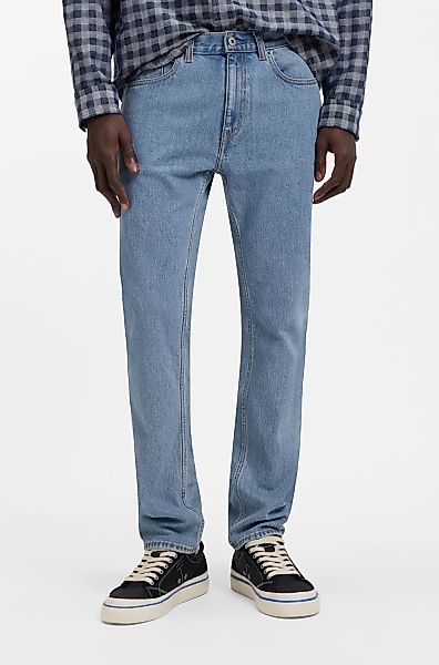 HUGO Blue Slim-fit-Jeans "Ash" mit Stone-washed- Finish günstig online kaufen