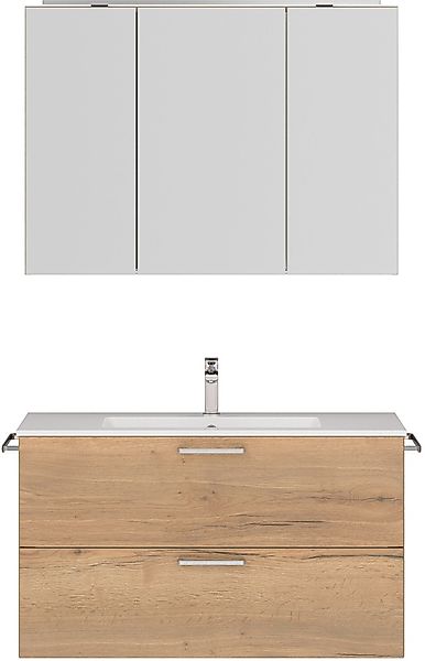 nobilia® Badmöbel-Set »Tolvina«, (2 St., vormontiert, mit Soft-Close), inkl günstig online kaufen