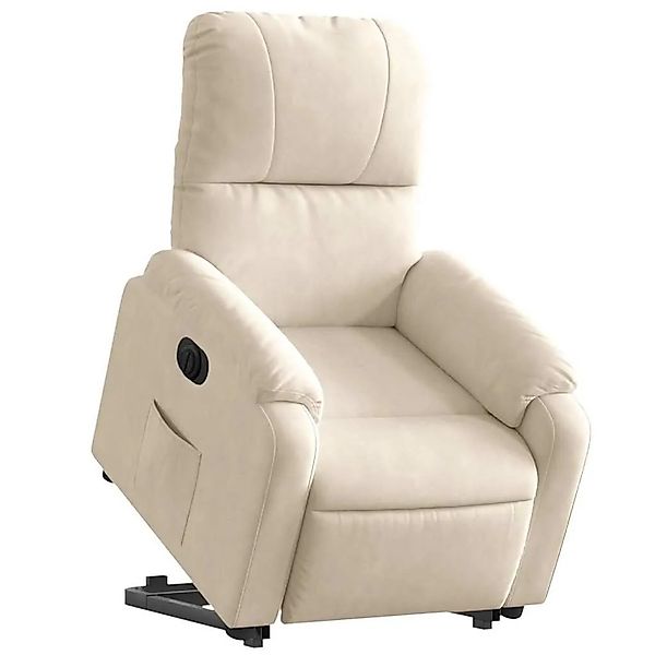 vidaXL Relaxsessel mit Aufstehhilfe Elektrisch Beige Mikrofasergewebe 32049 günstig online kaufen