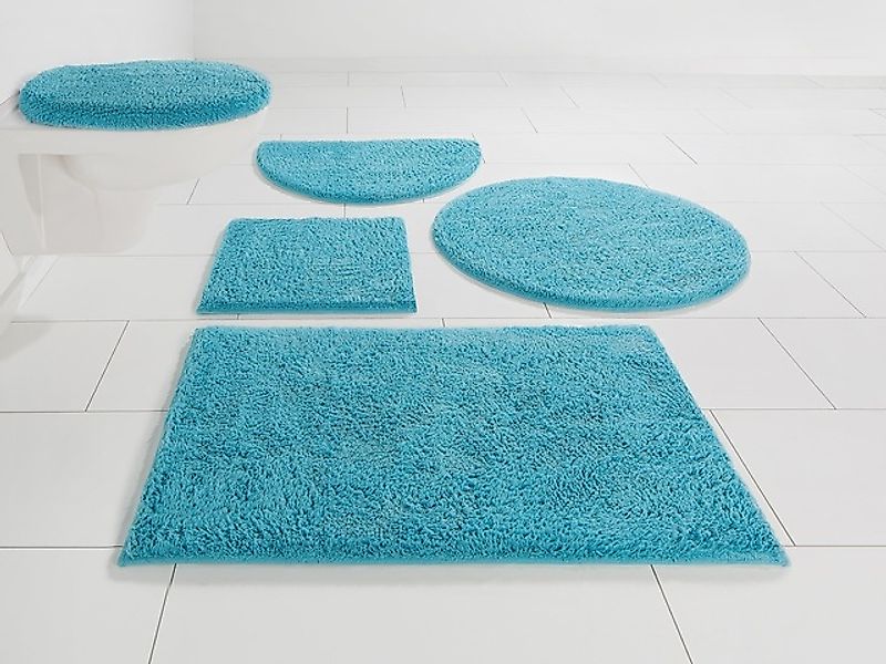 my home Badematte »Maren, Badvorleger, Badezimmer Teppich«, rutschhemmend b günstig online kaufen