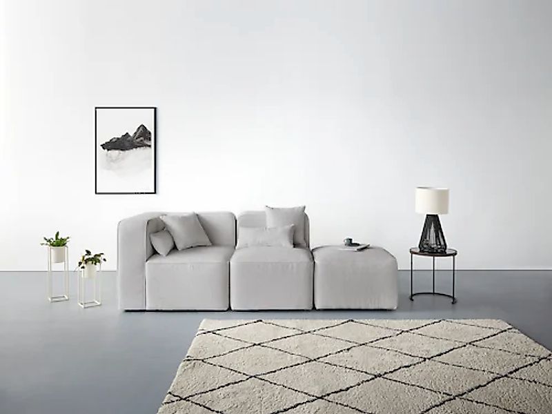 Home affaire 3-Sitzer »Sundstrup« Modulserie, individuelle Zusammenstellung günstig online kaufen