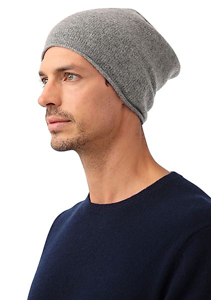 Zwillingsherz Beanie mit kleinem Rollrand, One günstig online kaufen