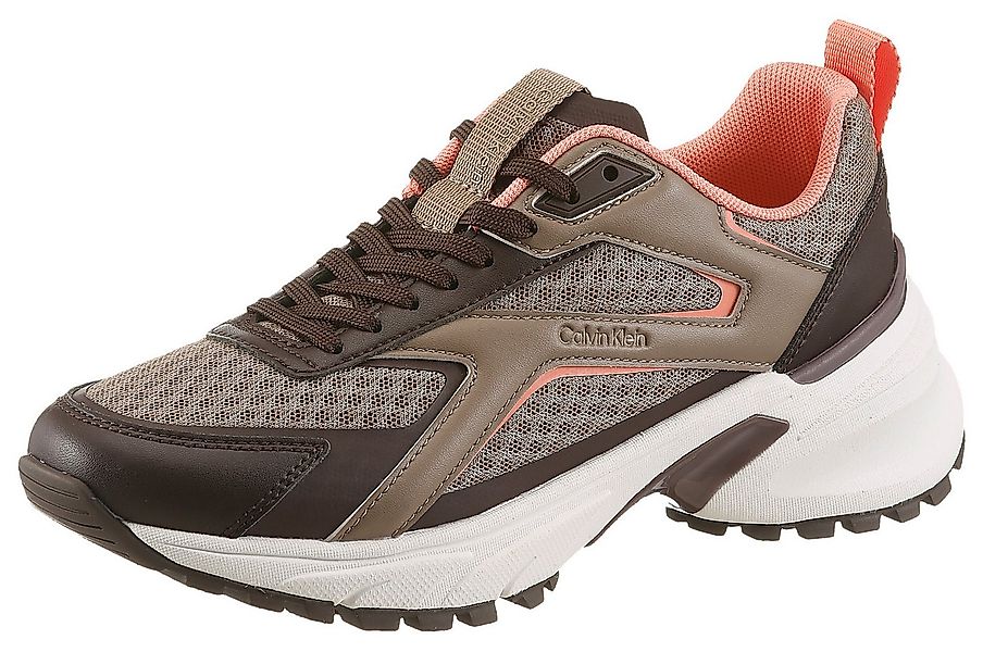 Calvin Klein HIKE RUN CKSTRIPE MESH Plateausneaker Schnürschuh, Halbschuh, günstig online kaufen