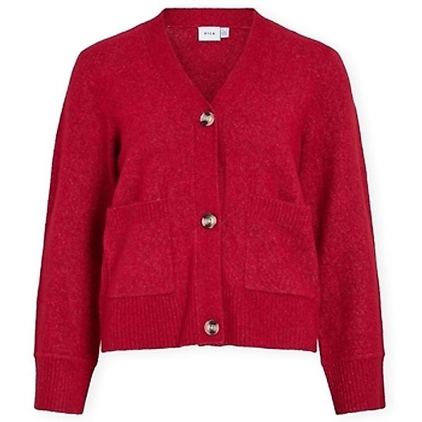 Vila  Strickjacken Miraz Cardigan  - Jester Red günstig online kaufen
